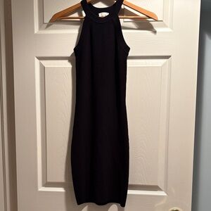 Wilfred Black Midi Dress